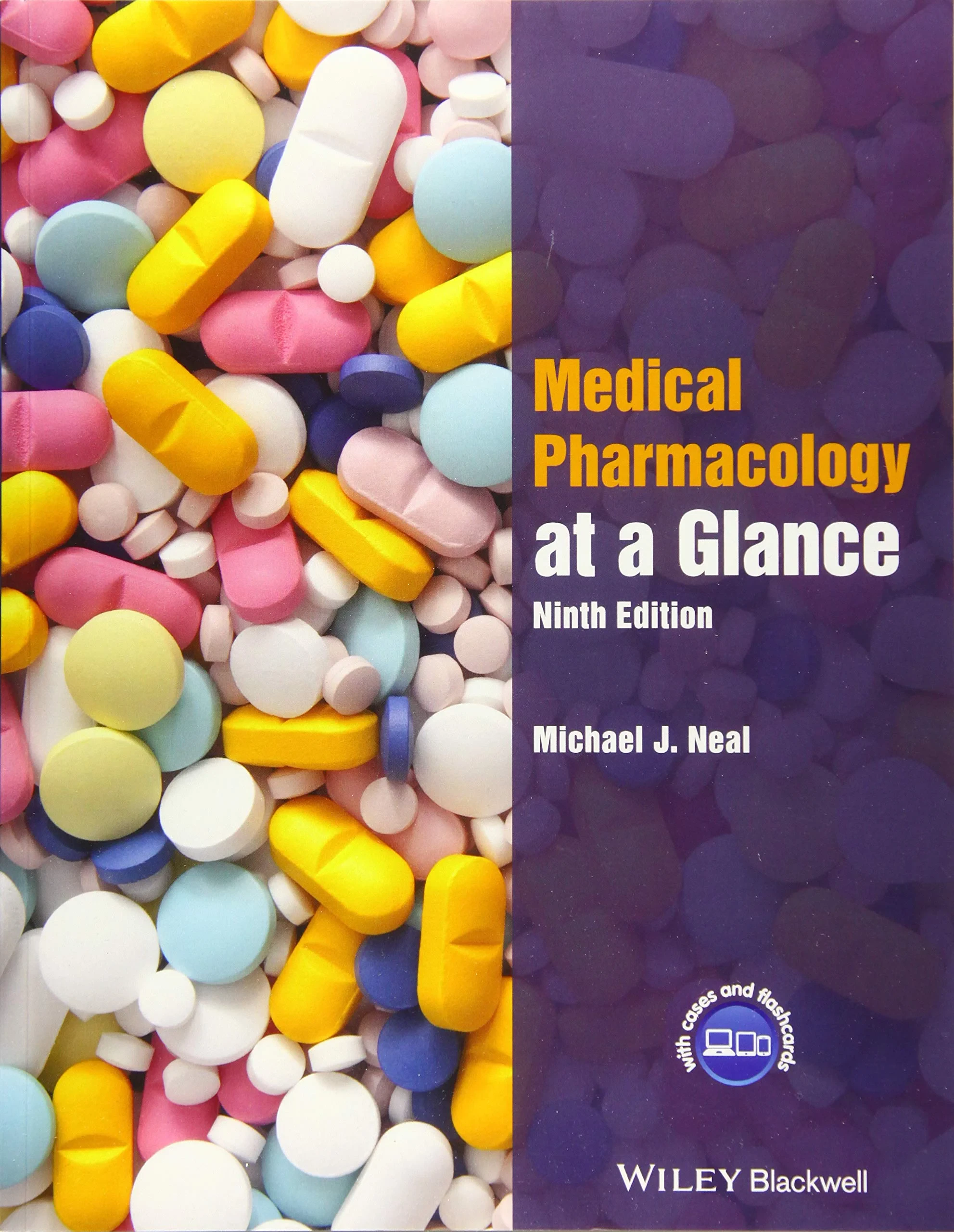Coperta cărții "Medical Pharmacology at a Glance" de Michael J. Neal