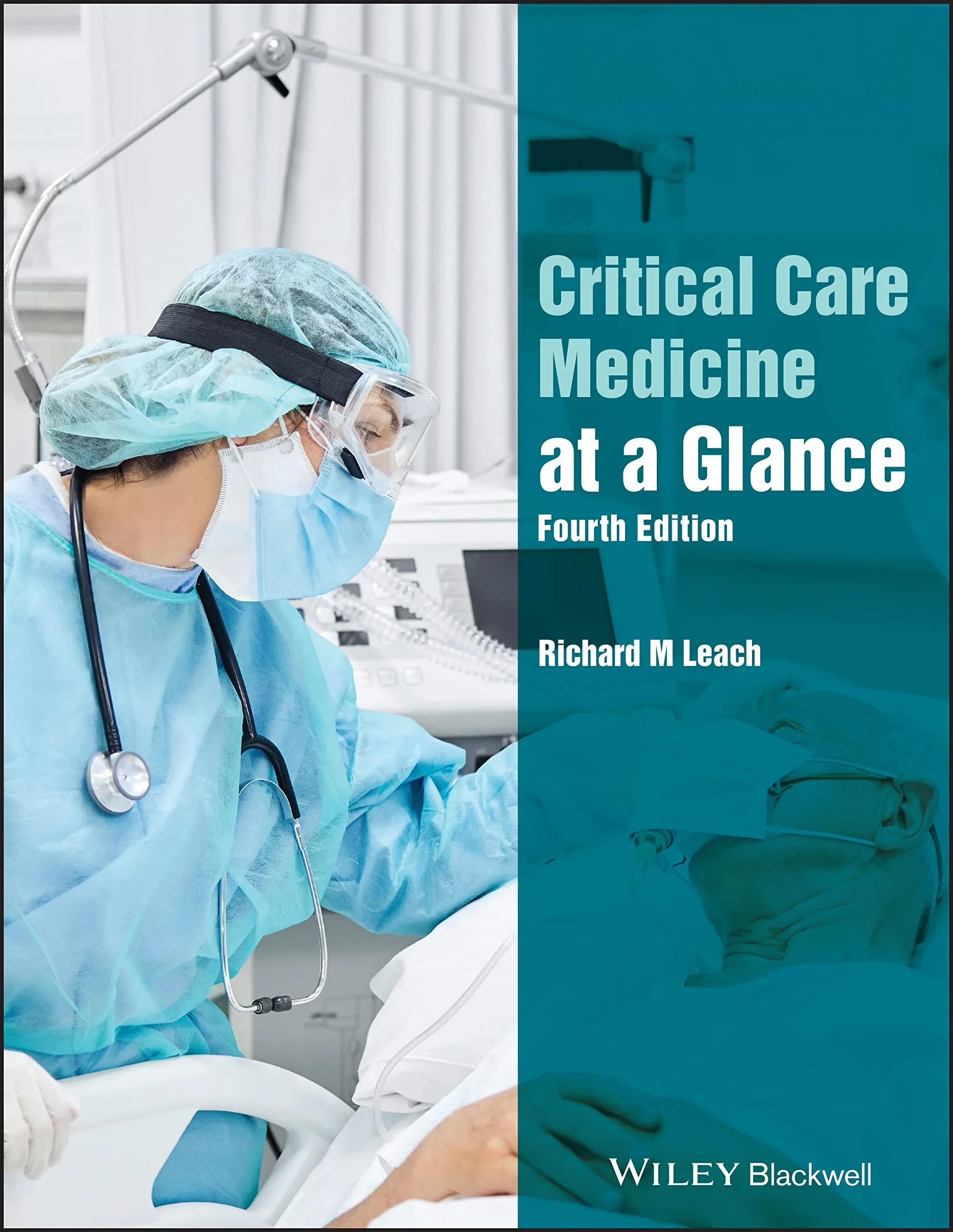 Coperta cărții "Critical Care Medicine at a Glance" de Richard M. Leach