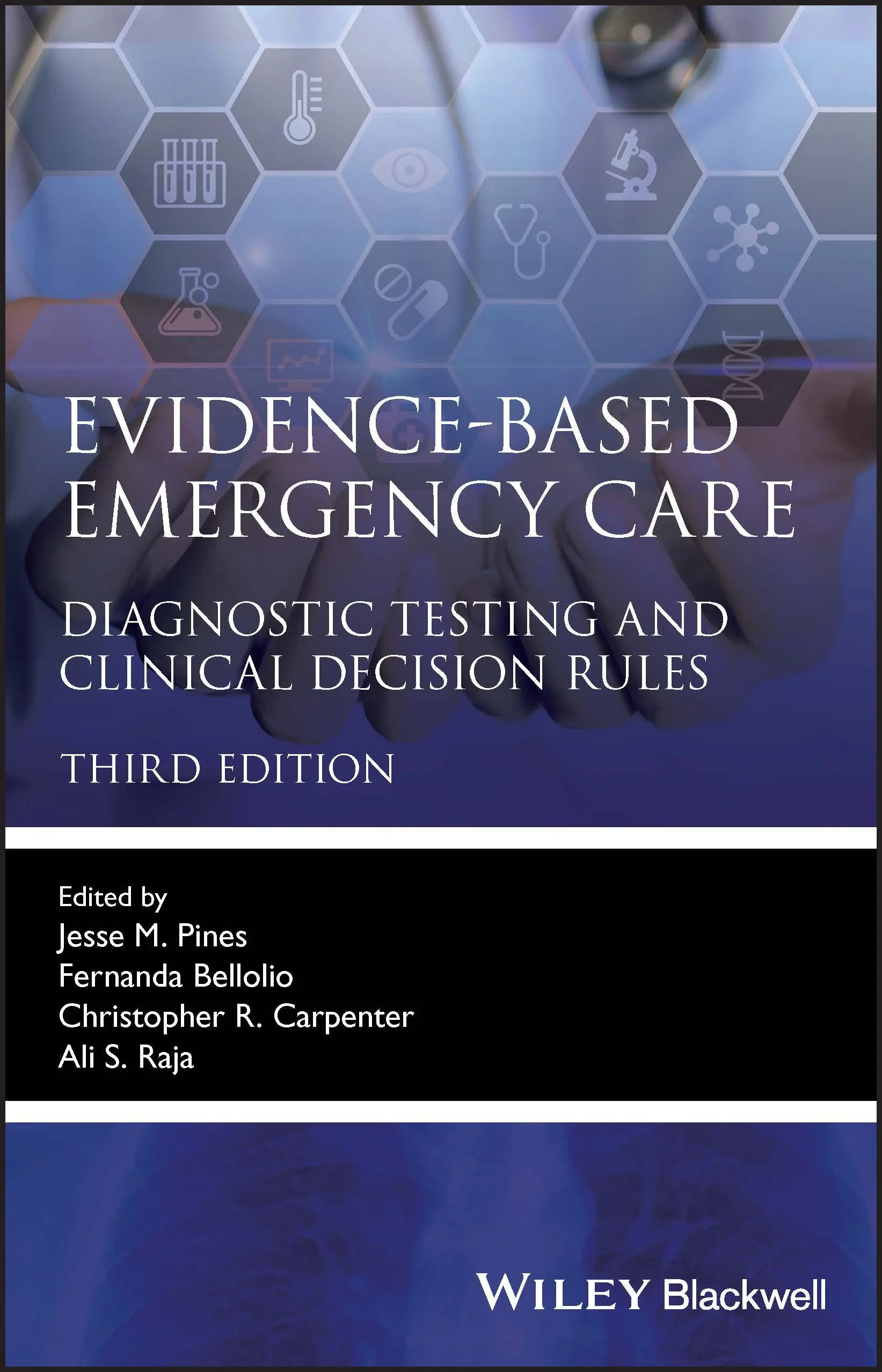 Coperta cărții "Evidence-Based Emergency Care: Diagnostic Testing and Clinical Decision Rules" de JM Pines