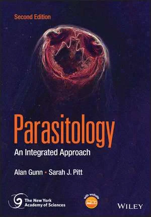 Coperta cărții "Parasitology – An Integrated Approach, 2nd Edition" de A Gunn