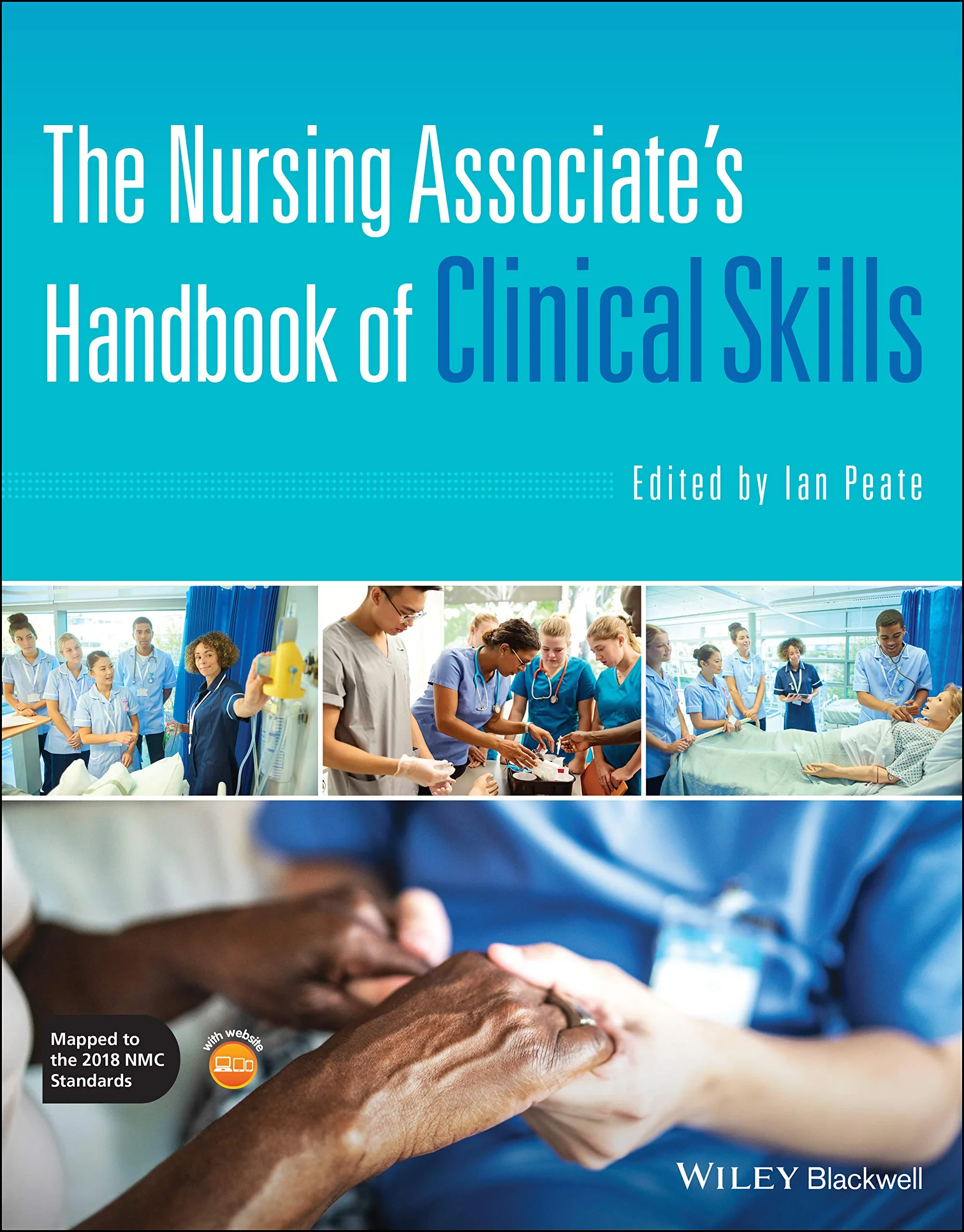 Coperta cărții "The Nursing Associate′s Handbook of Clinical Skills" de Ian Peate