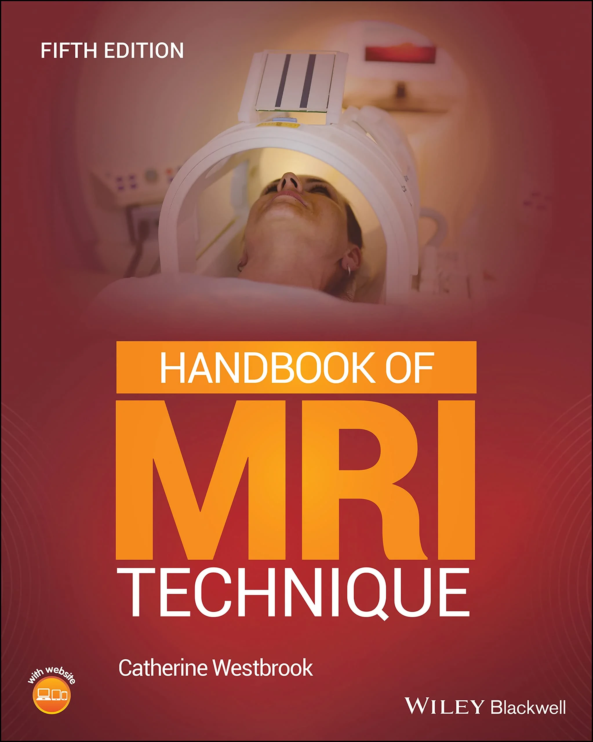 Coperta cărții "Handbook of MRI Technique" de Catherine Westbrook