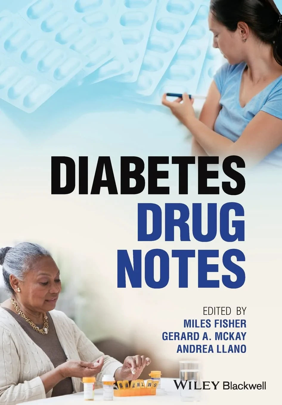 Coperta cărții "Diabetes Drug Notes" de Miles Fisher