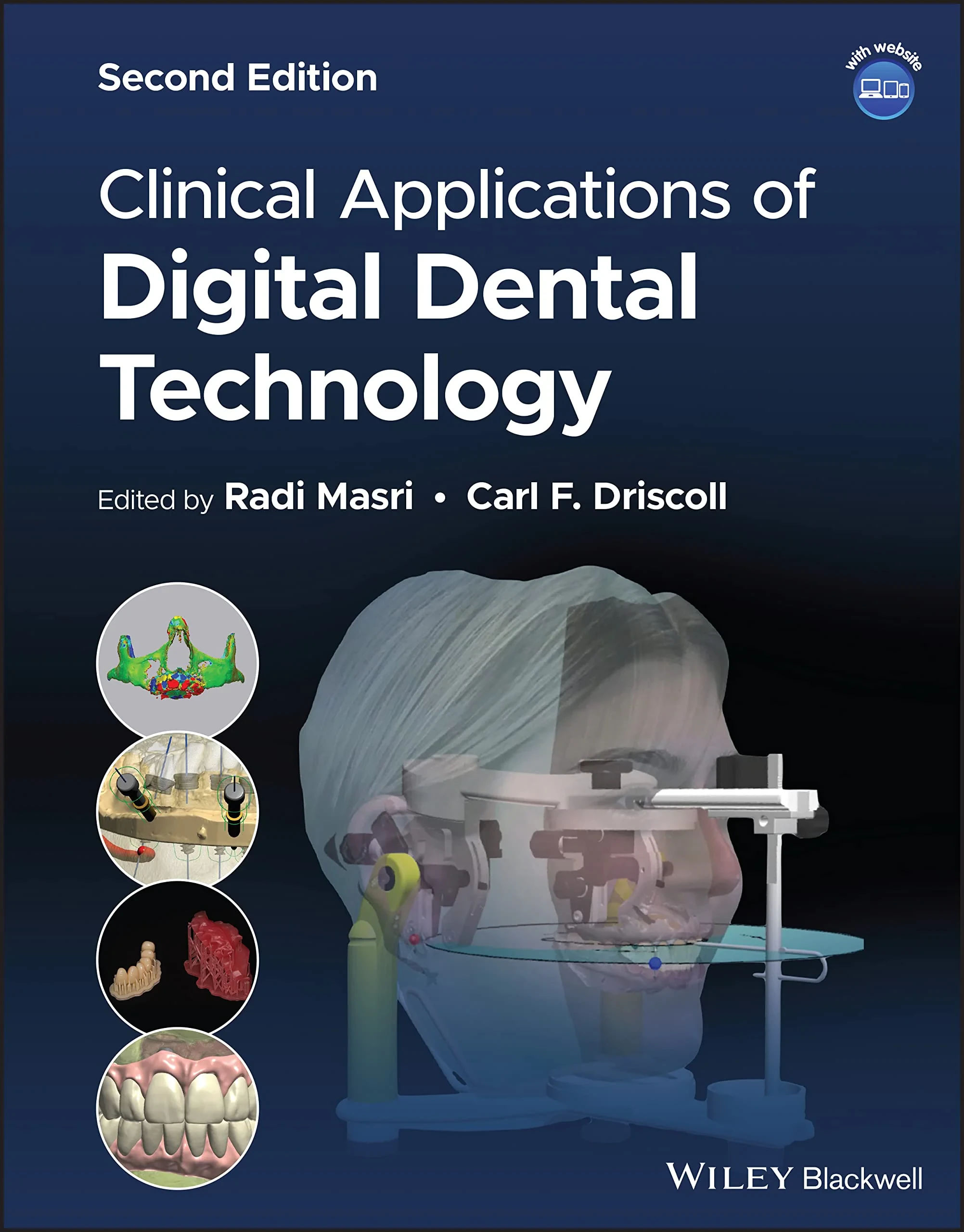 Coperta cărții "Clinical Applications of Digital Dental Technology" de R Masri, Radi Masri