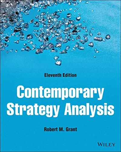 Coperta cărții "Contemporary Strategy Analysis 11th Edition " de Robert M. Grant