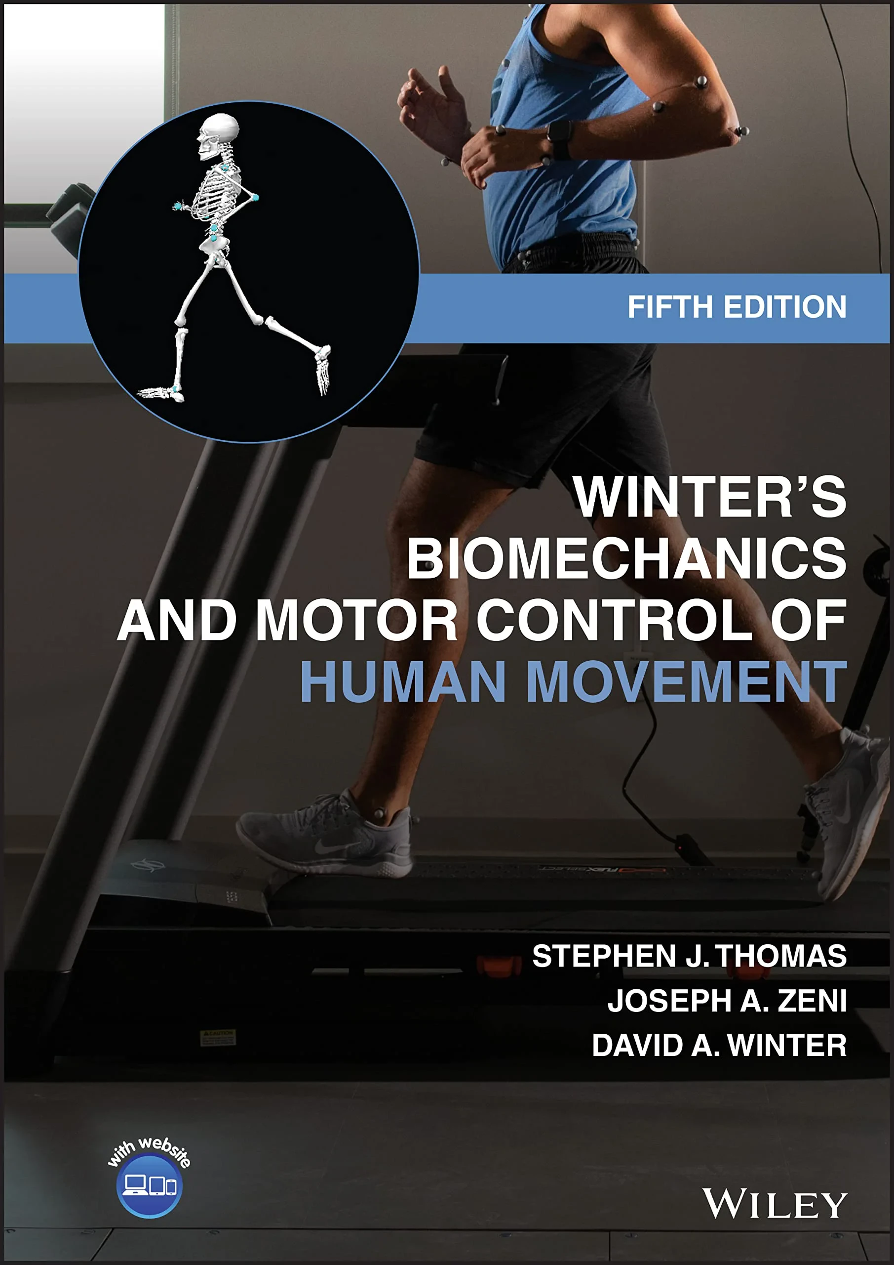 Coperta cărții "Winter′s Biomechanics and Motor Control of Human Movement" de Stephen J. Thomas, Joseph A. Zeni, David A. Winter