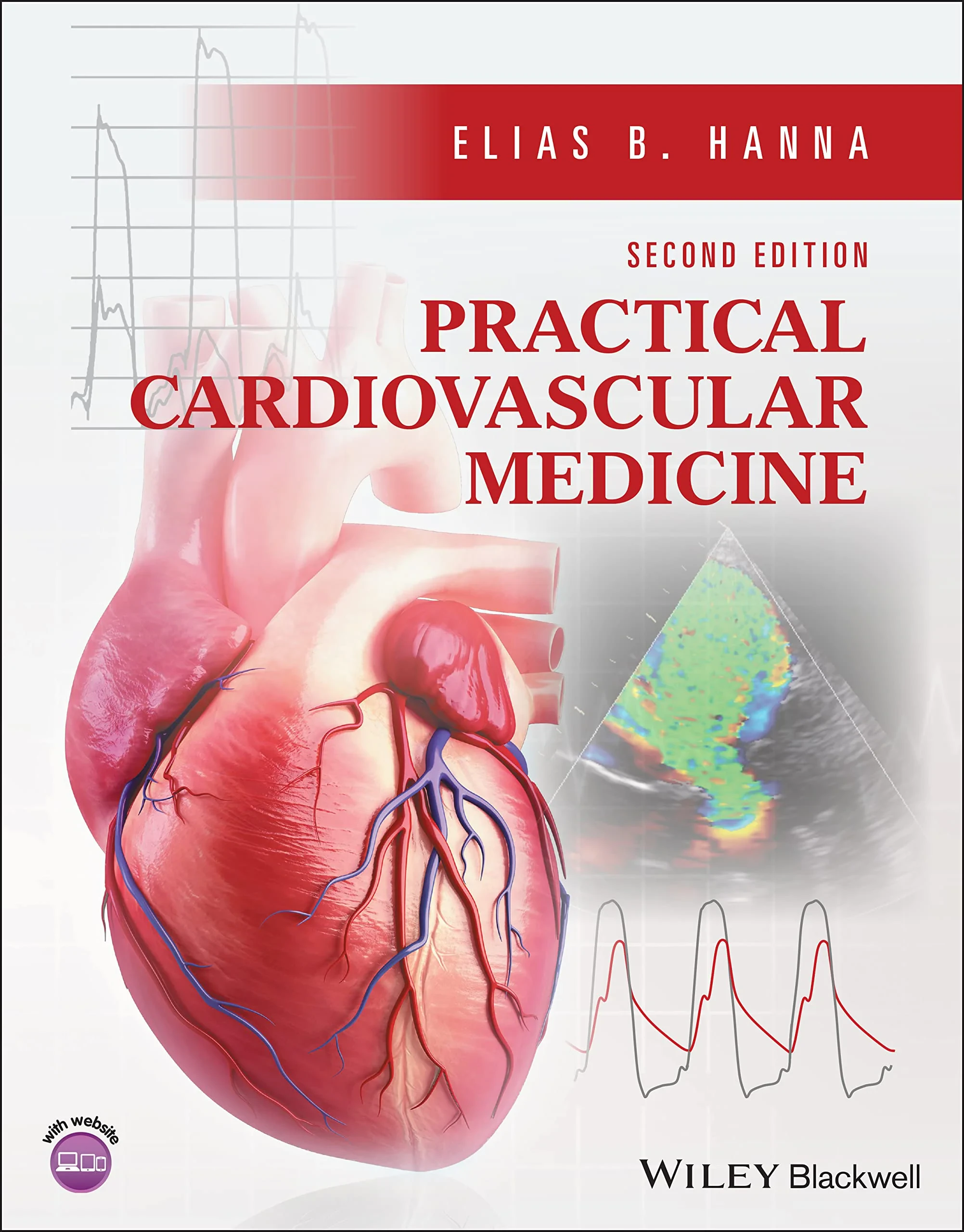 Coperta cărții "Practical Cardiovascular Medicine " de Elias B. Hanna