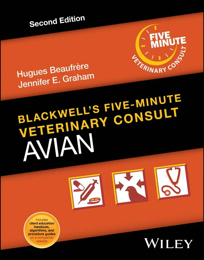 Coperta cărții "Blackwell’s Five-Minute Veterinary Consult: Avian" de Beaufrère