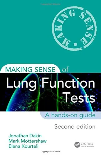 Coperta cărții "Making Sense of Lung Function Tests, Second Edition" de Jonathan Dakin, Mark Mottershaw, Elena Kourteli