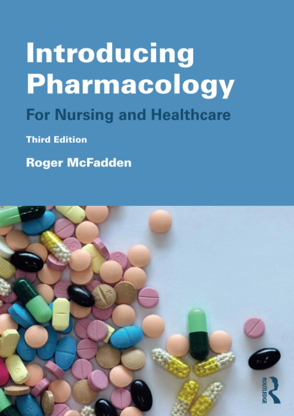 Coperta cărții "Introducing Pharmacology: For Nursing and Healthcare " de Roger McFadden