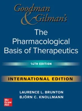 Coperta cărții "Goodman and Gilman’s The Pharmacological Basis of Therapeutics, 14th Edition" de Laurence Brunton, Bjorn Knollmann