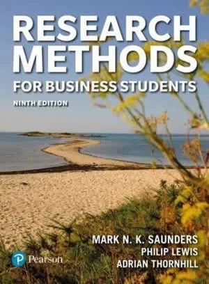 Coperta cărții "Research Methods for Business Students" de Philip Lewis, Adrian Thornhill, Mark Saunders