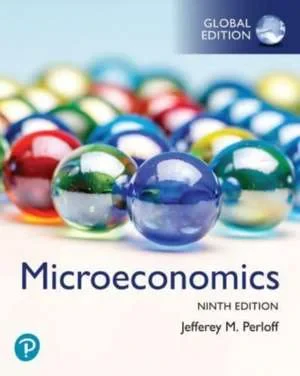 Coperta cărții "Microeconomics, Global Edition" de Jeffrey M. Perloff