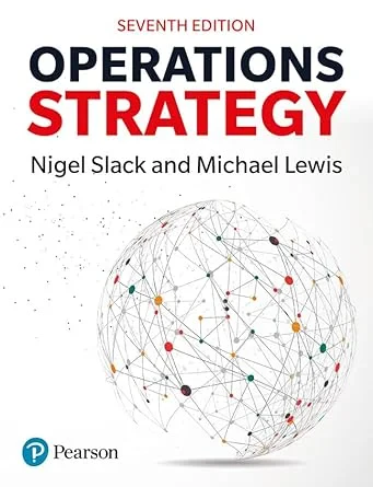 Coperta cărții "Operations Strategy" de Nigel Slack, Mike Lewis