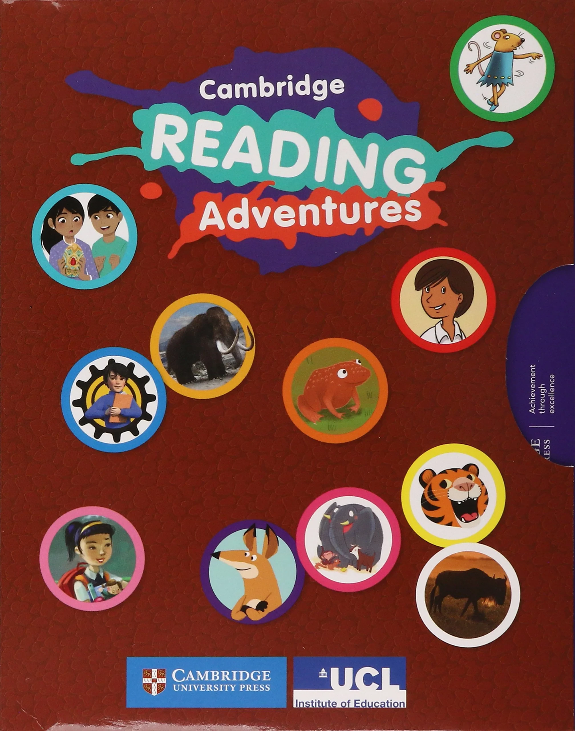 Coperta cărții "Cambridge Reading Adventures Purple, Gold and White Bands Adventure Pack 5 with Parents Guide" de Jon Hughes