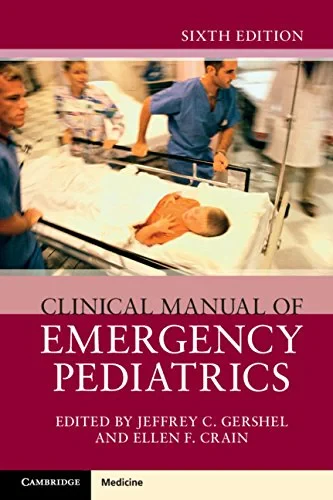 Coperta cărții "Clinical Manual of Emergency Pediatrics" de Jeffrey C. Gershel