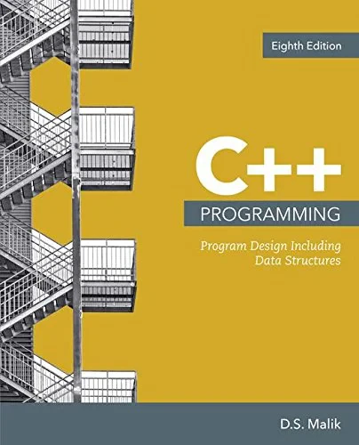 Coperta cărții "C++ Programming: Program Design Including Data Structures" de D. S. Malik