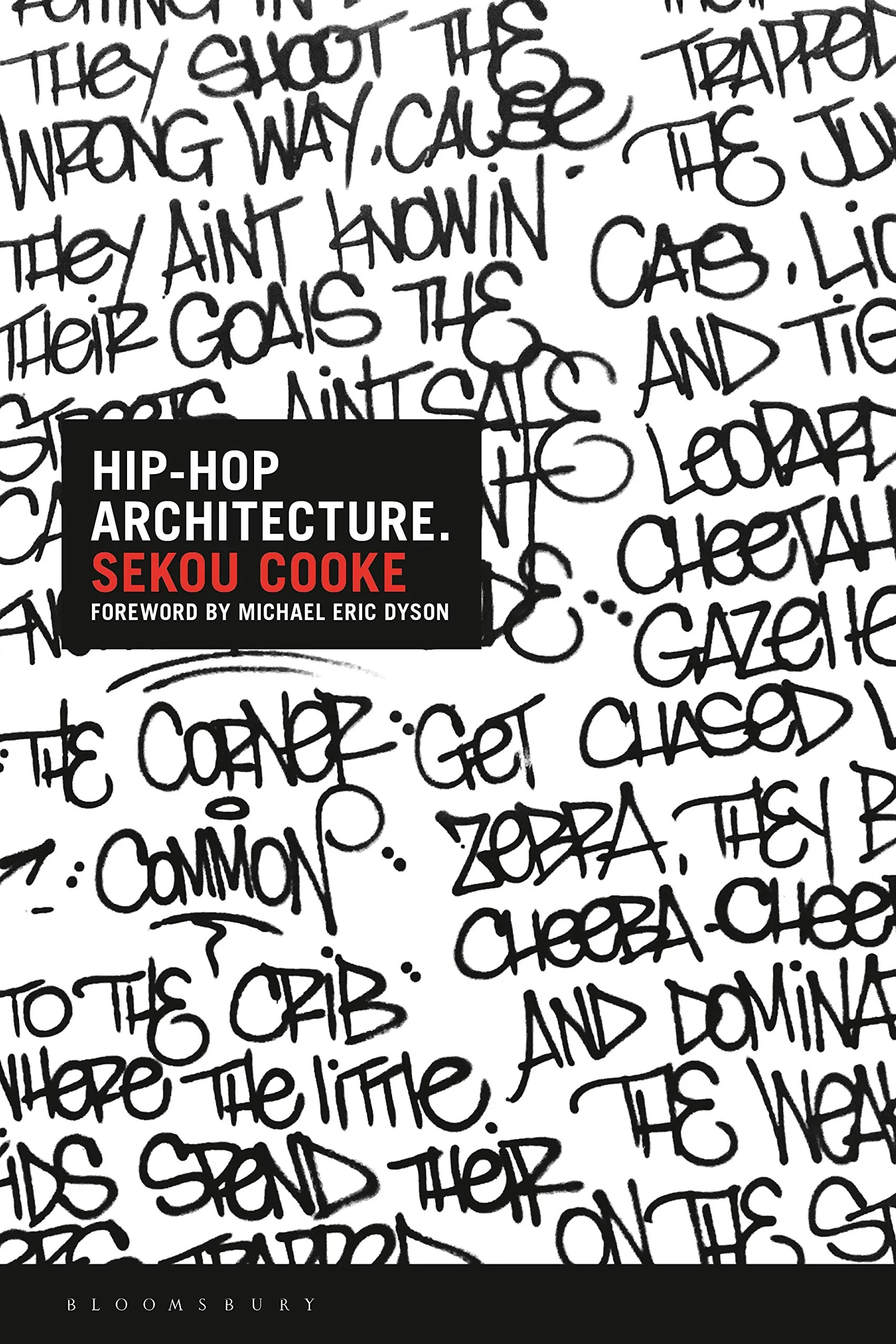Coperta cărții "Hip-Hop Architecture" de Sekou Cooke
