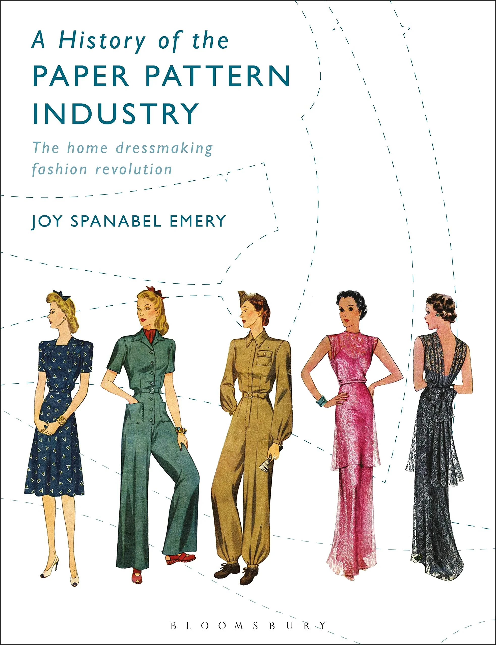 Coperta cărții "A History of the Paper Pattern Industry" de Joy Spanabel Emery