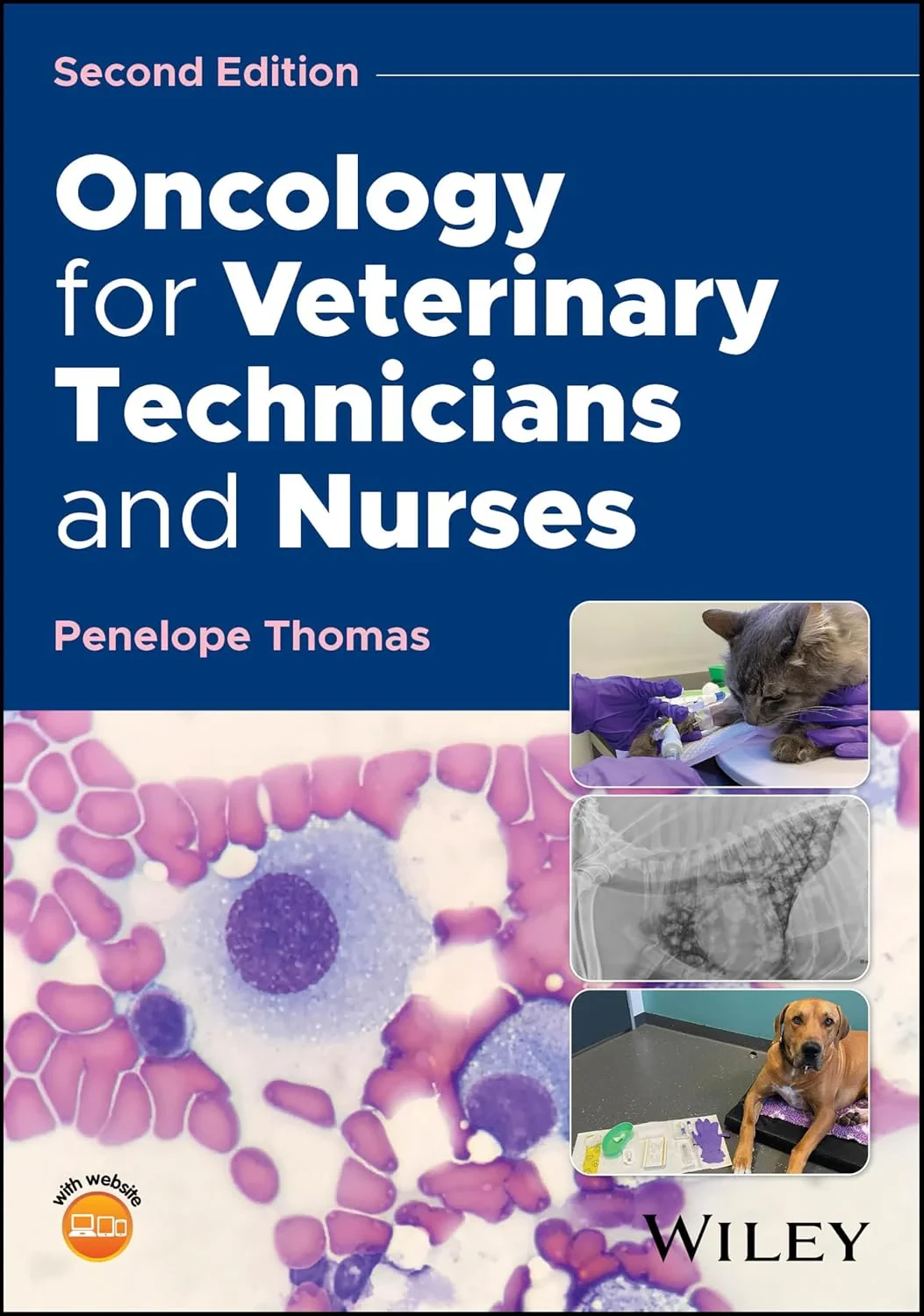 Coperta cărții "Oncology for Veterinary Technicians and Nurses 2nd Edition" de Thomas