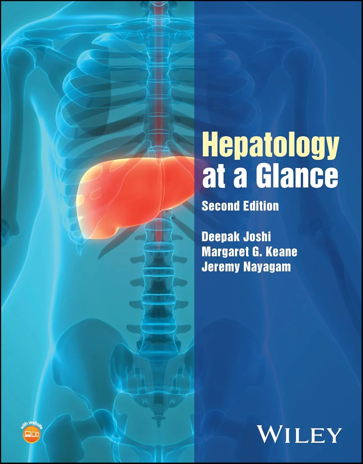 Coperta cărții "Hepatology at a Glance" de Joshi