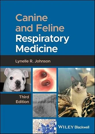 Coperta cărții "Canine and Feline Respiratory Medicine" de Lynelle R Johnson