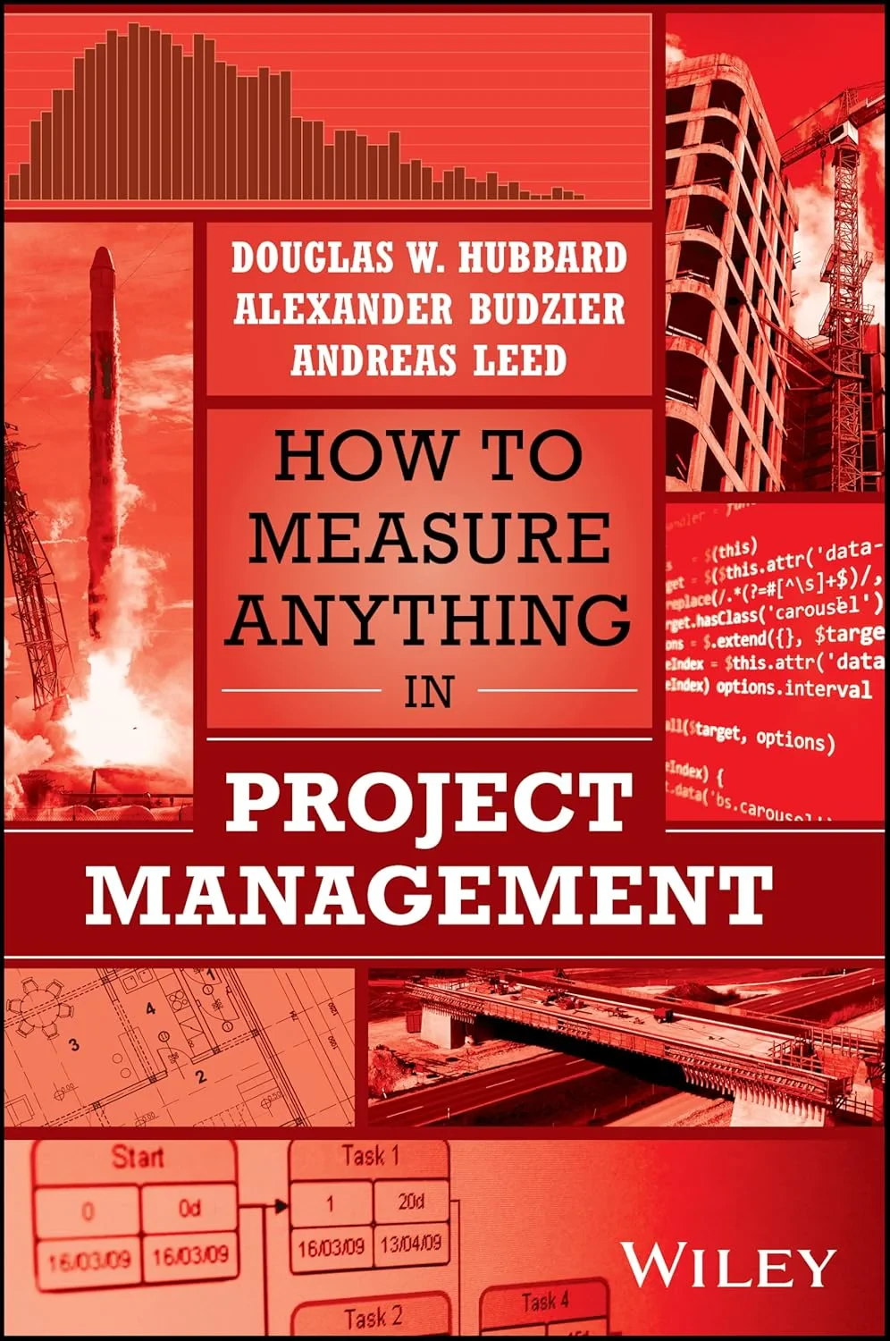 Coperta cărții "How to Measure Anything in Project Management" de Hubbard