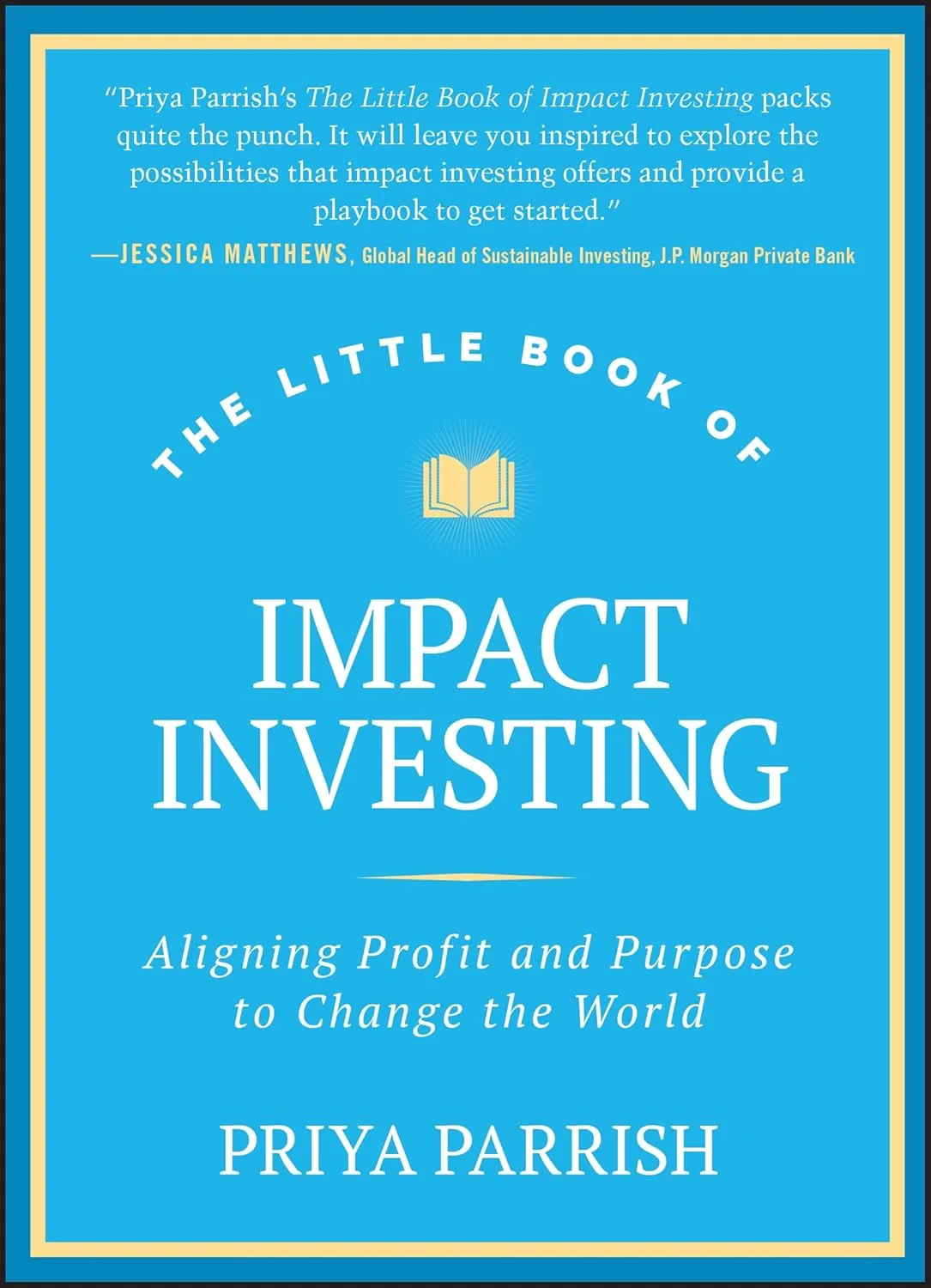 Coperta cărții "The Little Book of Impact Investing" de Parrish