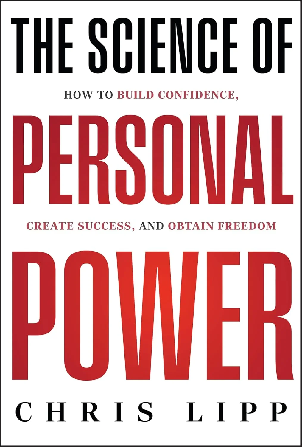 Coperta cărții "The Science of Personal Power: How to Build Confidence, Create Success, and Obtain Freedom " de Lipp