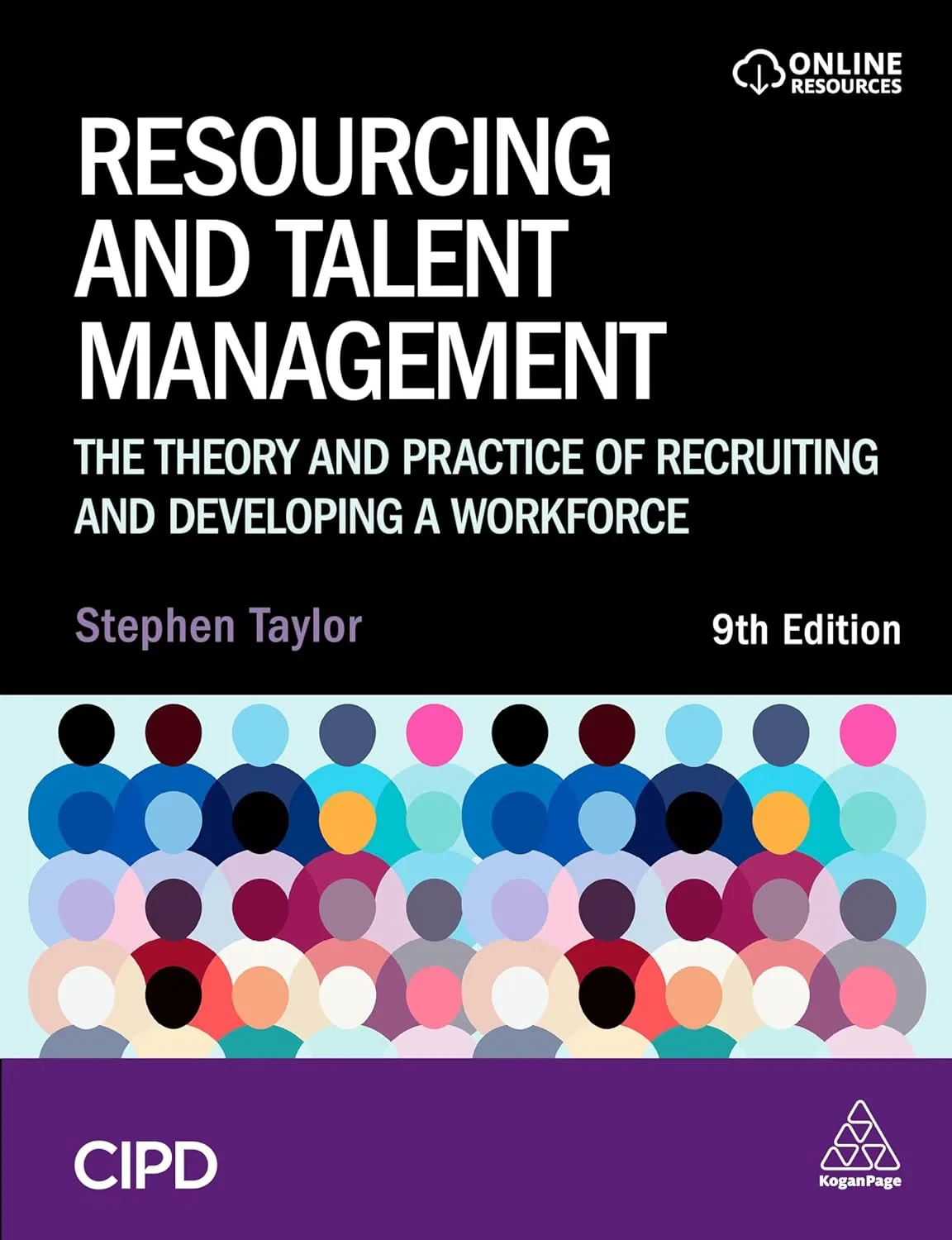 Coperta cărții "Resourcing and Talent Management: The Theory and Practice of Recruiting and Developing a Workforce" de Stephen Taylor