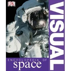 Coperta cărții "Visual Encyclopedia of Space" de Dorling Kindersley