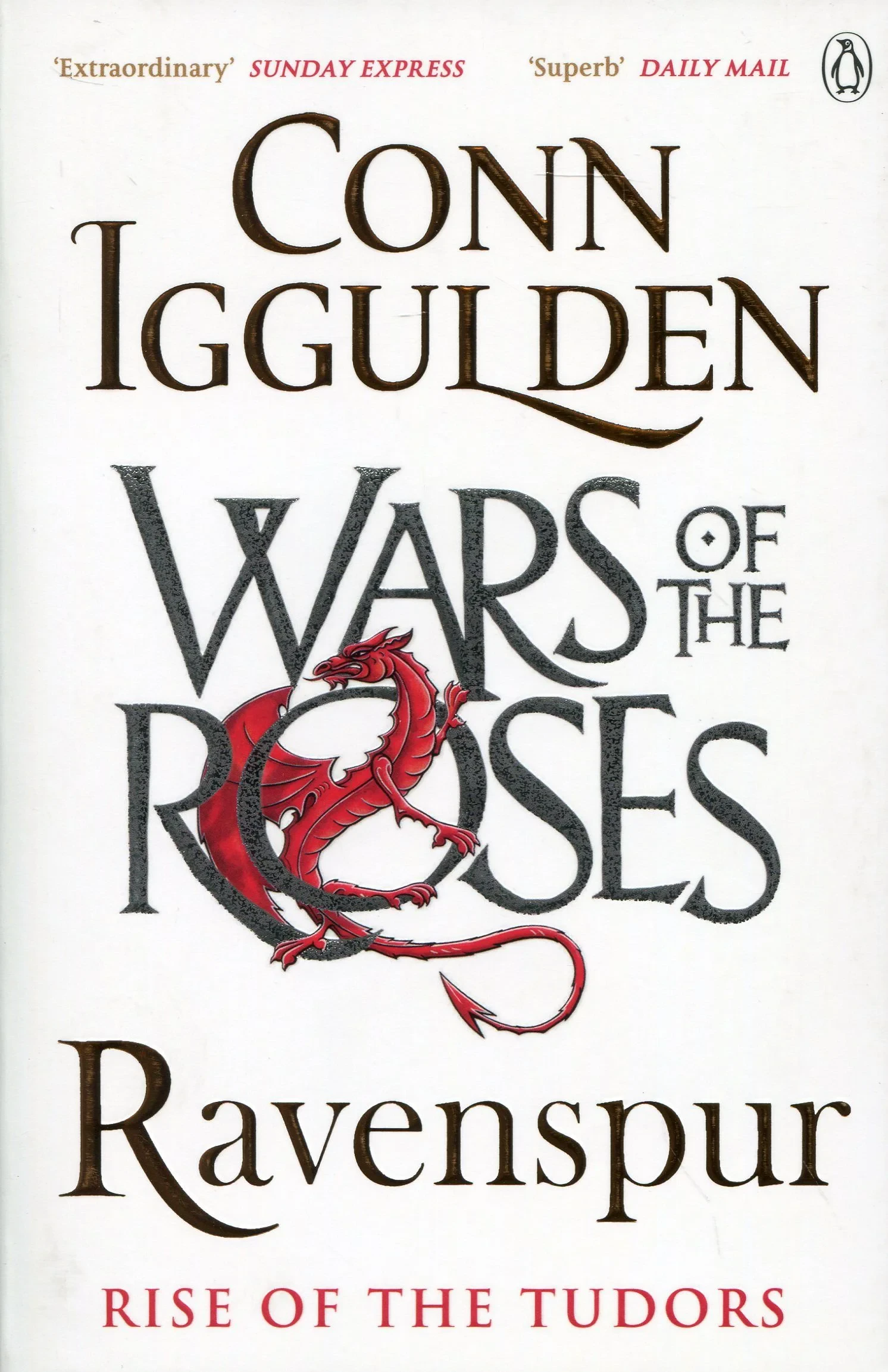 Coperta cărții "Ravenspur: Rise of the Tudors" de Conn Iggulden