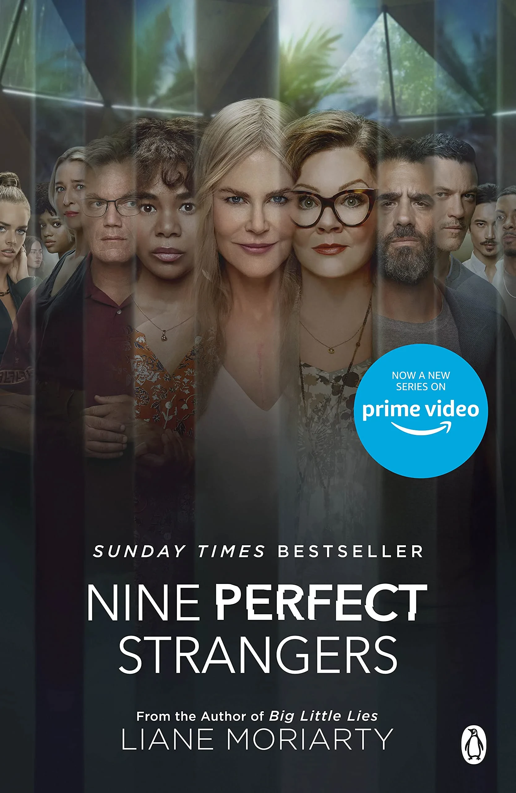 Coperta cărții "Nine Perfect Strangers: The No 1 bestseller soon to be a major Amazon Prime series" de Liane Moriarty