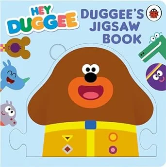 Coperta cărții "Hey Duggee: Duggee's Jigsaw Book" de Hey Duggee