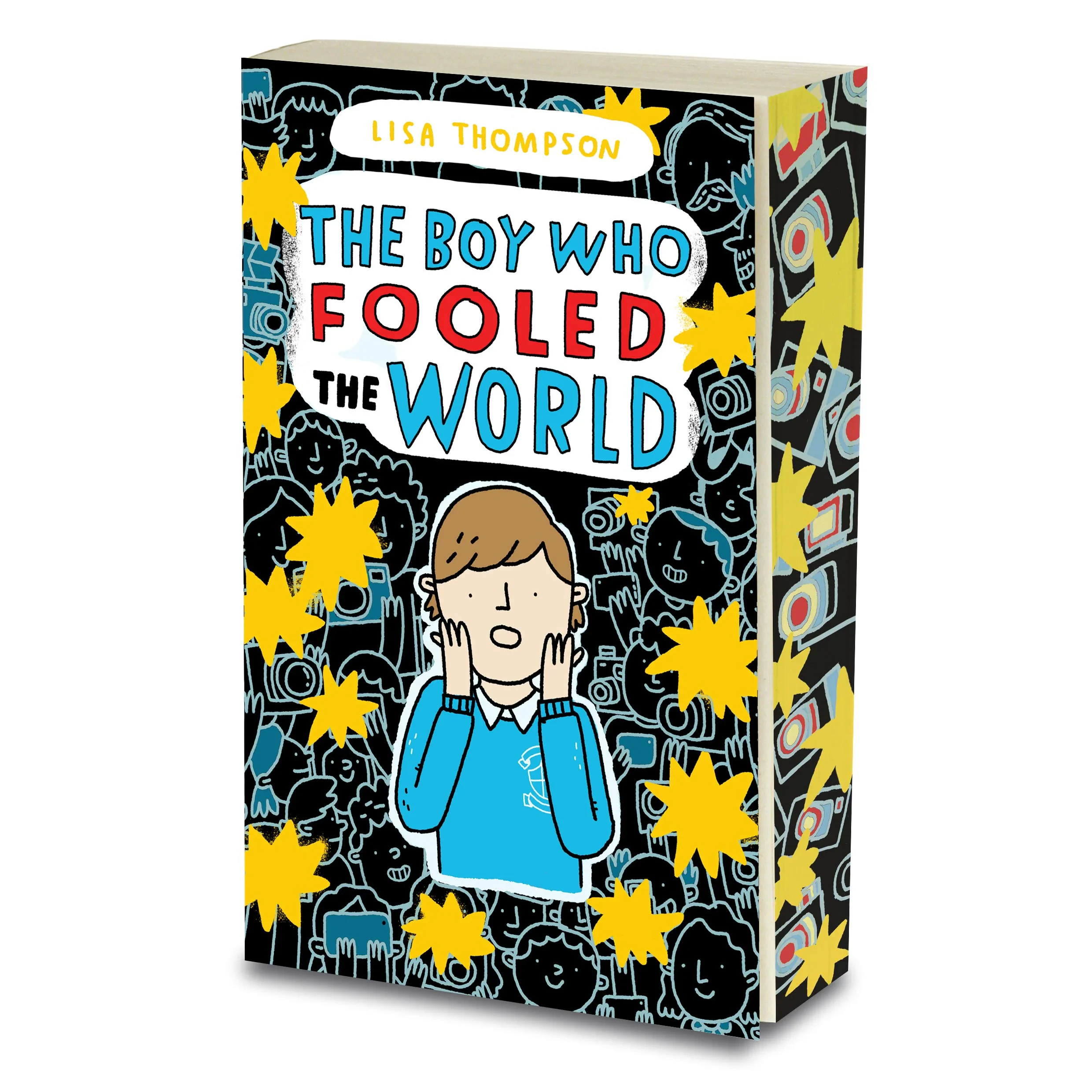 Coperta cărții "The Boy Who Fooled the World" de Lisa Thomson