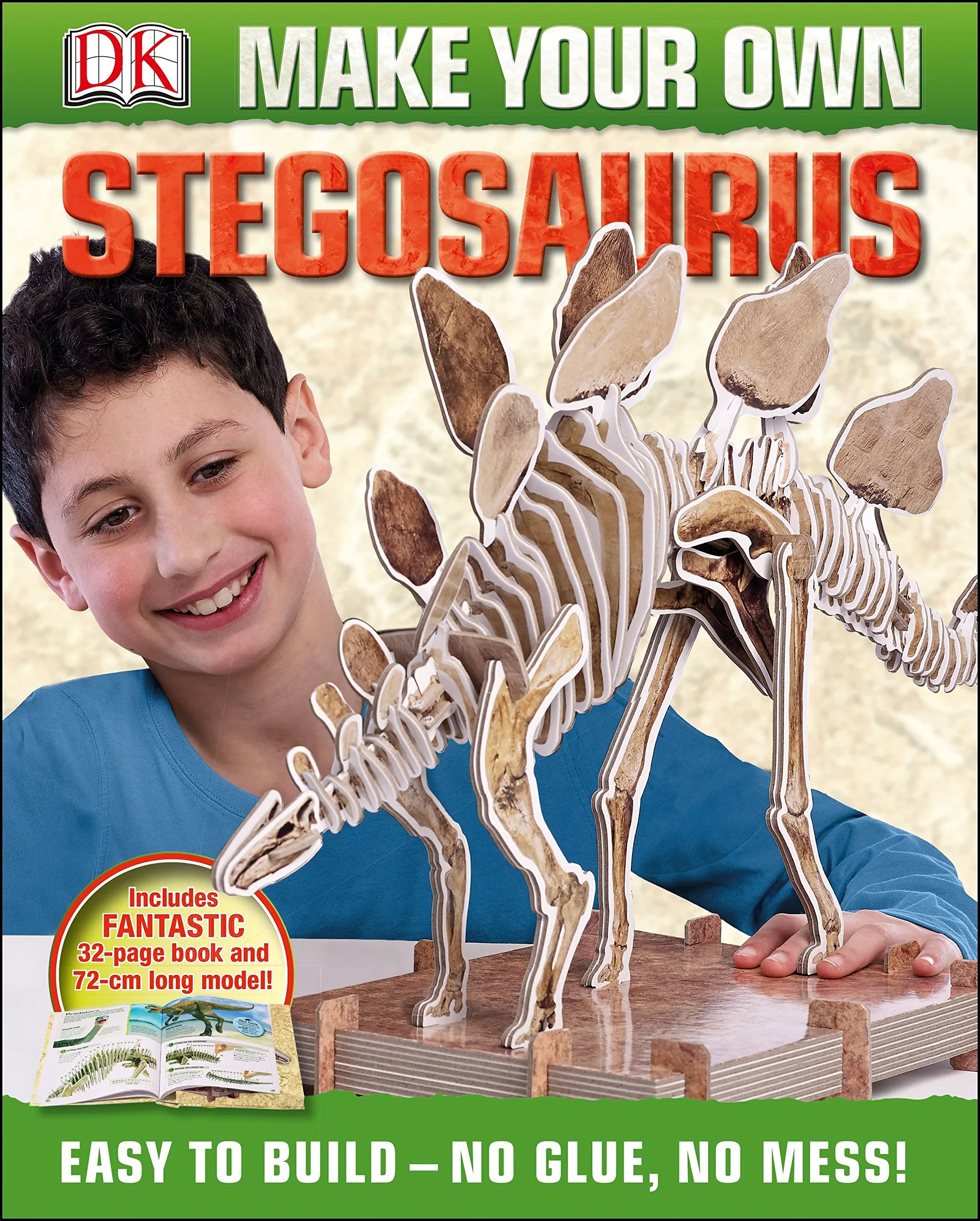 Coperta cărții "Make Your Own Stegosaurus" de Dorling Kindersley