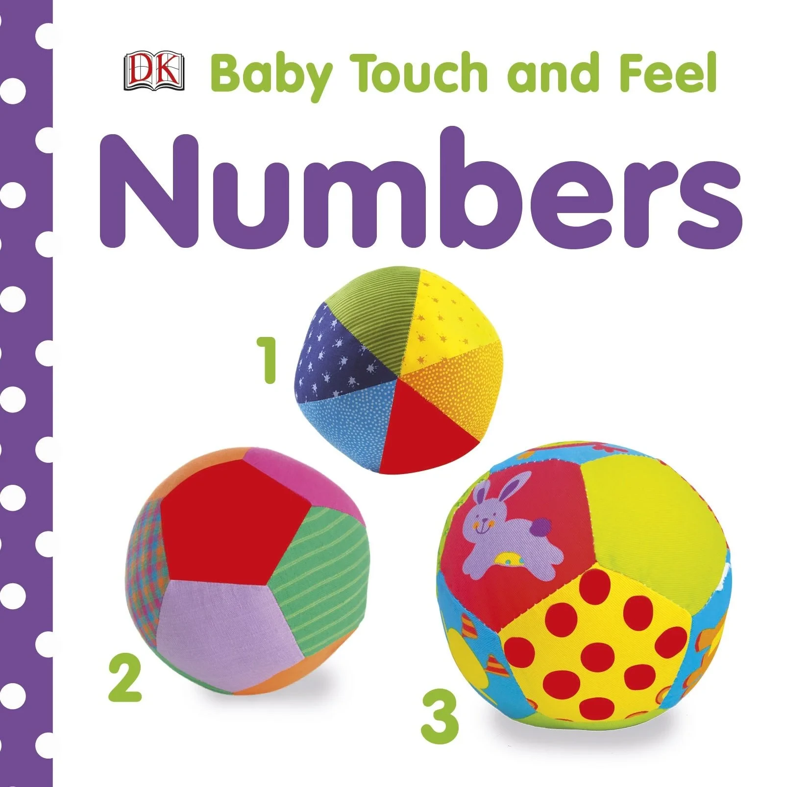 Coperta cărții "Baby Touch and Feel Numbers 1,2,3" de autor necunoscut