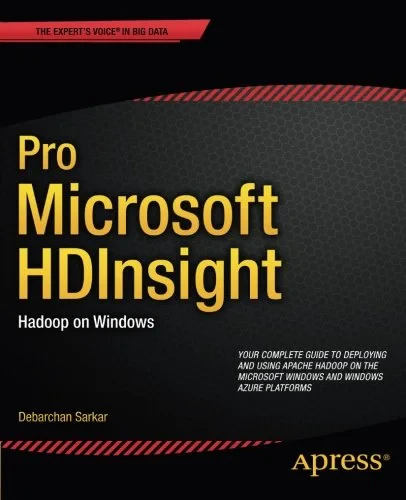 Coperta cărții "Pro Microsoft HDInsight" de Sarkar