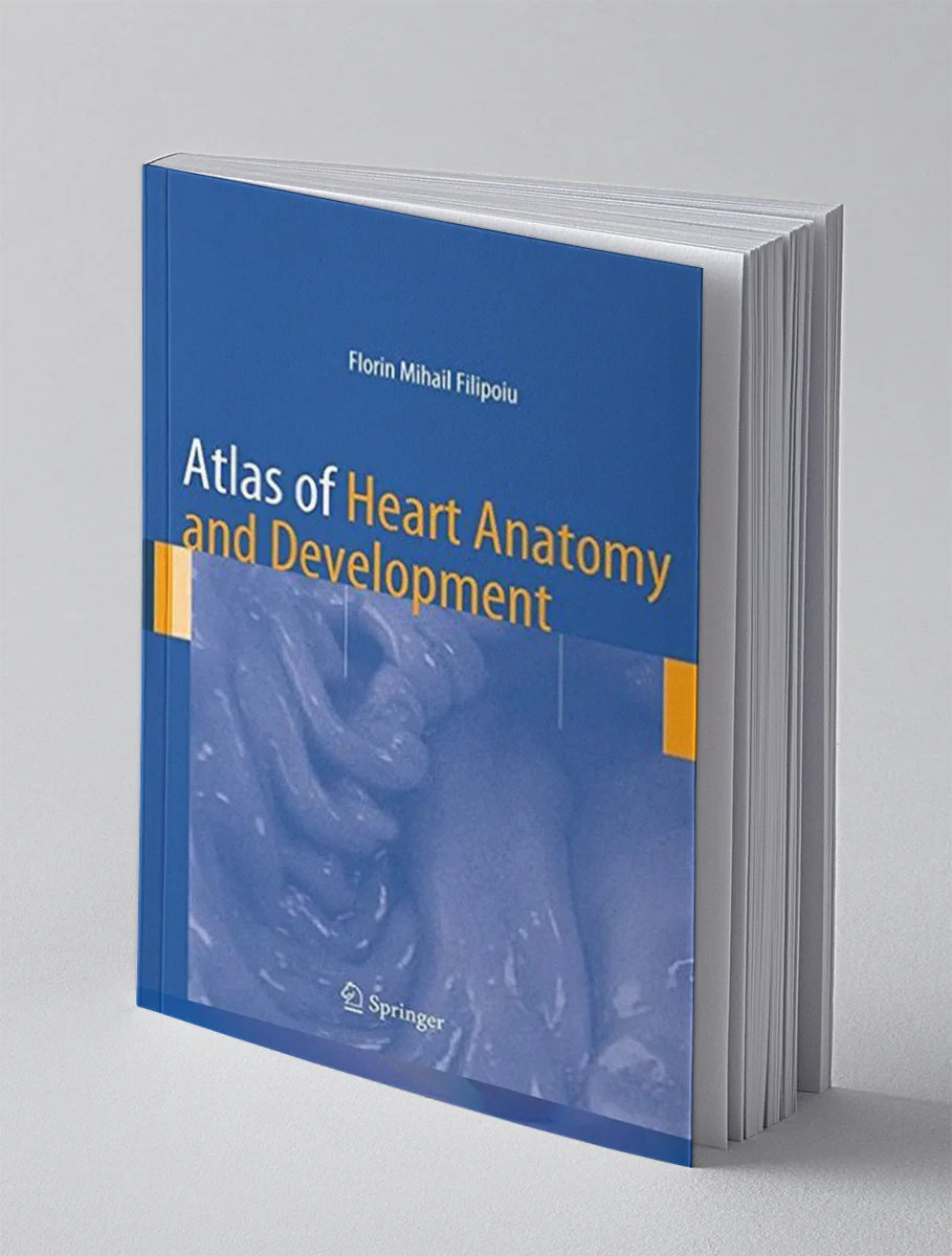 Coperta cărții " Atlas of Heart Anatomy and Development" de Hardcover