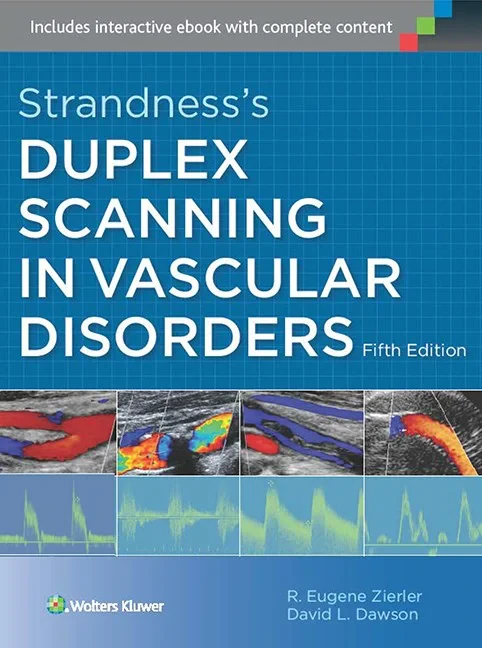 Coperta cărții "Strandness's Duplex Scanning in Vascular Disorders" de R. Eugene Zierler and David L Dawson