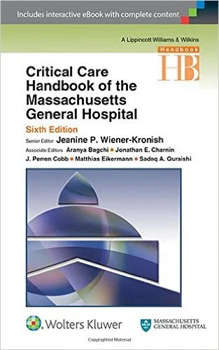 Coperta cărții "Critical Care Handbook of the Massachusetts General Hospital " de Jeanine P. Wiener-Kronish
