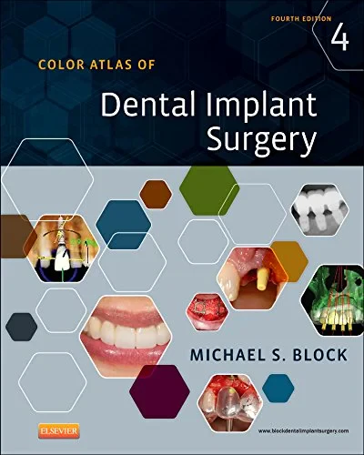 Coperta cărții "Color Atlas of Dental Implant Surgery, 4e" de Michael S. Block DMD