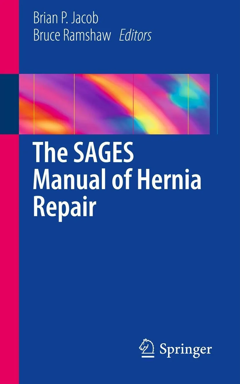 Coperta cărții "The Sages Manual of Hernia Repair " de Brian P. Jacob, Bruce Ramshaw