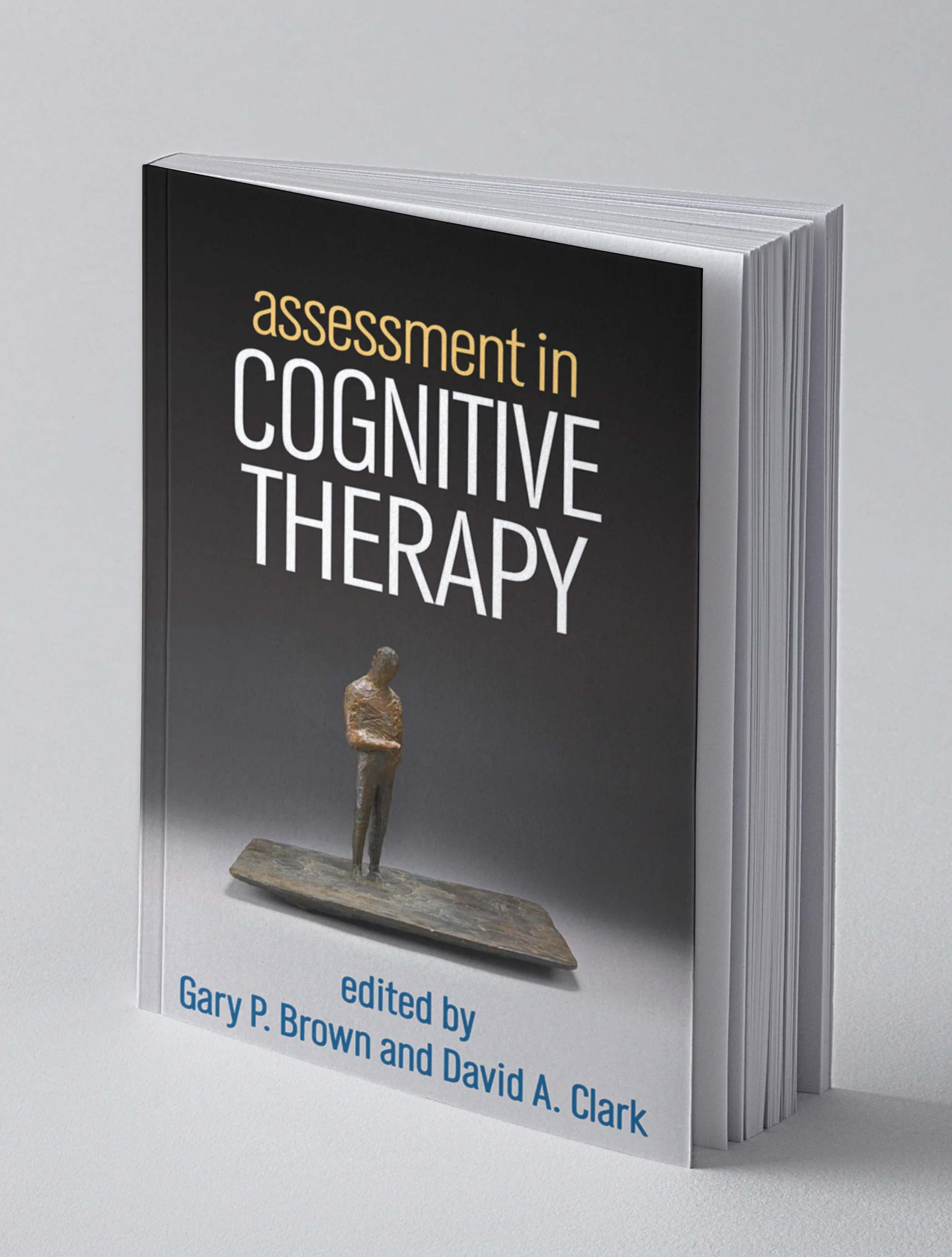 Coperta cărții "Assessment in Cognitive Therapy" de Gary P. Brown, David A. Clark