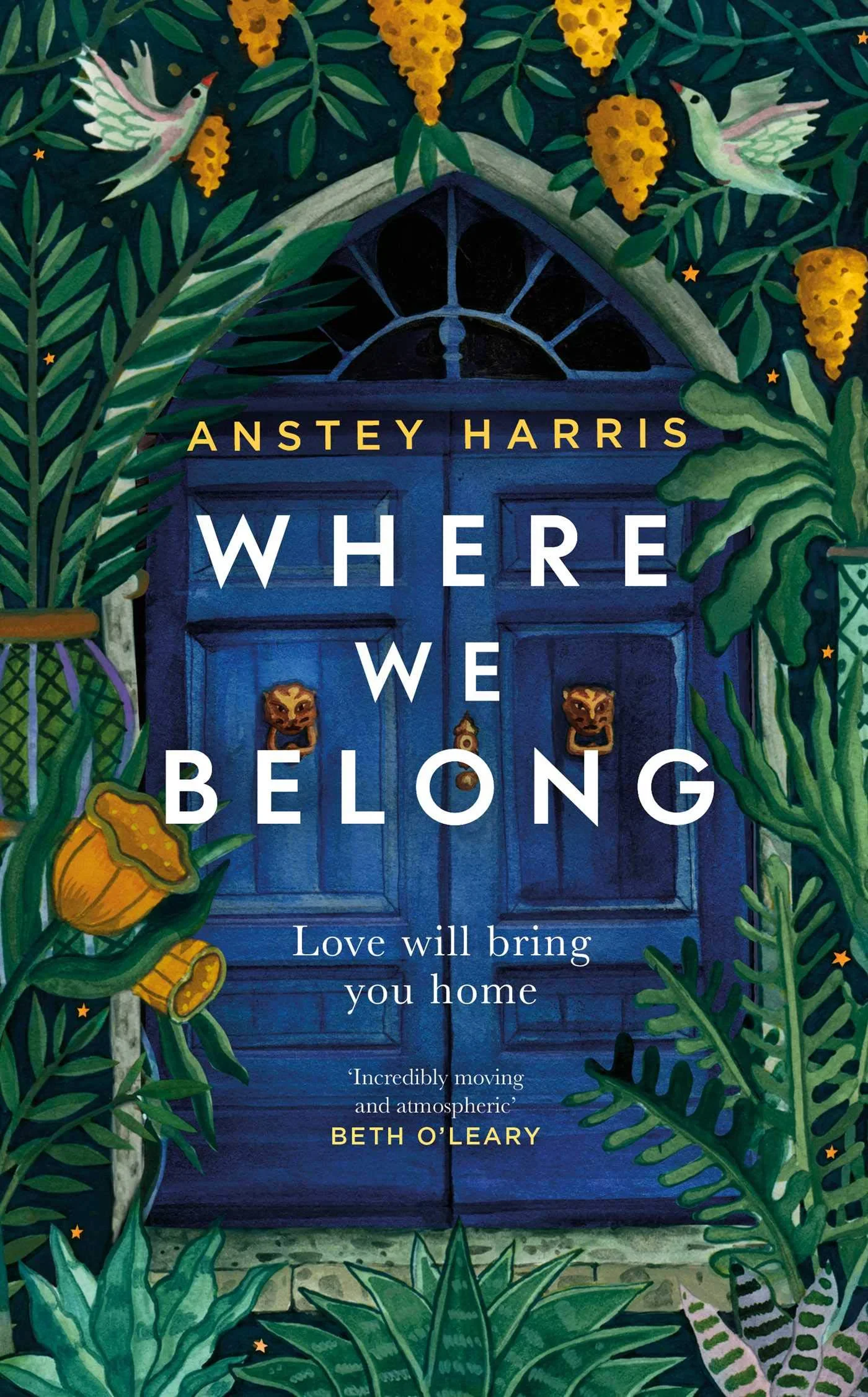 Coperta cărții "Where We Belong" de Anstey Harris