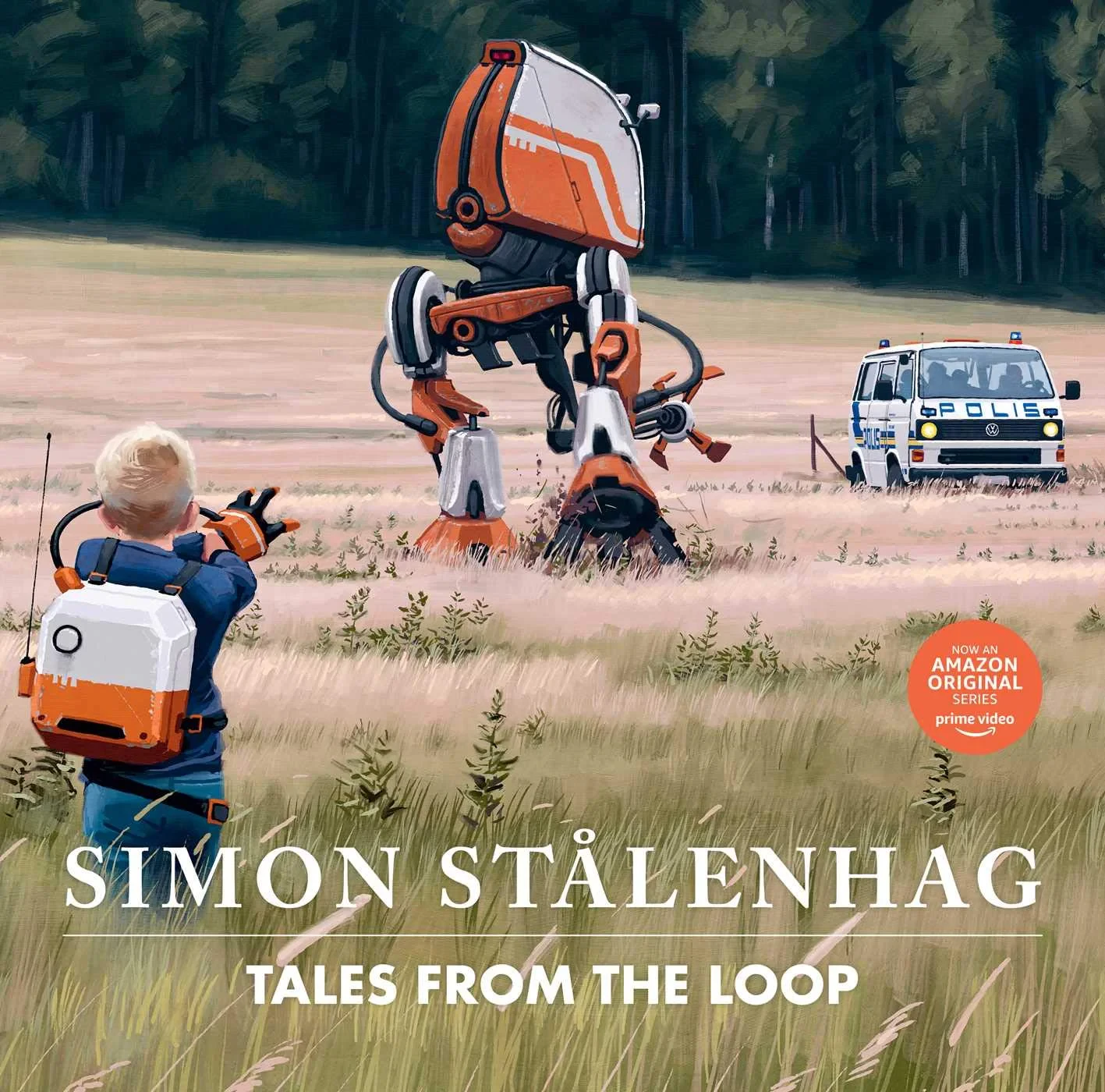 Coperta cărții "Tales from the Loop" de Simon Stalenhag