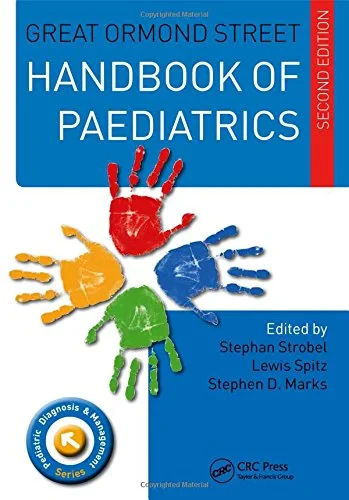 Coperta cărții "Great Ormond Street Handbook of Paediatrics Second Edition" de Stephan Strobel, Lewis Spitz, Stephen D. Marks