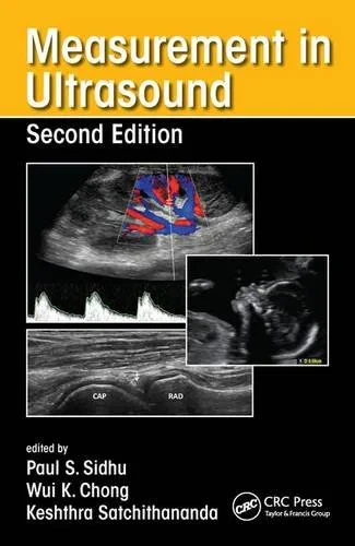 Coperta cărții "Measurement in Ultrasound, Second Edition" de Paul S. Sidhu, Wui K. Chong, Keshthra Satchithananda