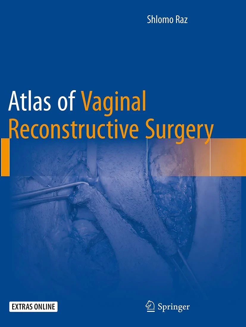 Coperta cărții "Atlas of Vaginal Reconstructive Surgery" de Shlomo Raz