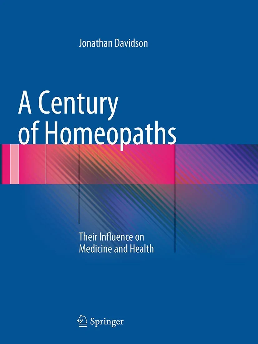 Coperta cărții "A Century of Homeopaths: Their Influence on Medicine and Health Paperback – 23 Aug. 2016" de Jonathan Davidson